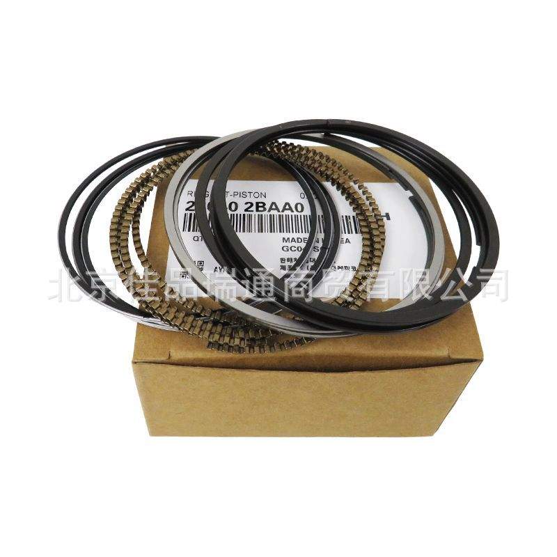 适用现代G4FJ 飞思1.6T起亚发动机活塞环23040-2BAA0 23041-2BAA0