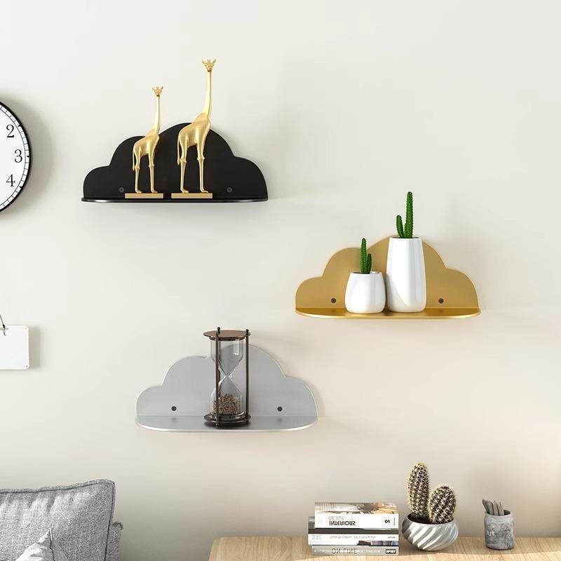 铁艺免钉客厅创意云朵形一字墙上层板金属浴室厨房置物搁板装饰架,自行车/骑行装备/零配件,更多零件/配件,淘宝优惠券,粉丝福利购,淘宝优惠卷