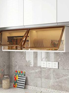 厨房吊墙壁柜下调料柜壁挂柜柜玻璃墙壁柜橱MXN下方置物架厨家柜