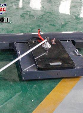 全自动伏光太阳能板控清洗机履带双式模深度清洁遥LLE持久续航