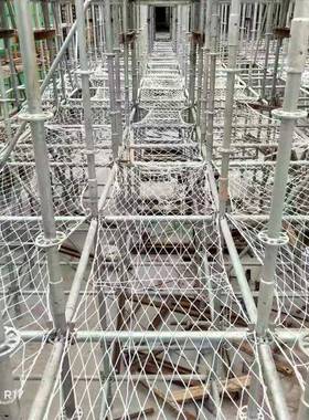 广州绳网村兴建设白色乡尼龙防护平网涤纶手振工编织有XYR结坠防