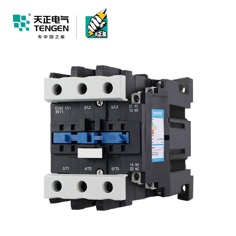 TENGEN510天正电气CJX2-8v11交流接器100A三相220v380v触101036V2