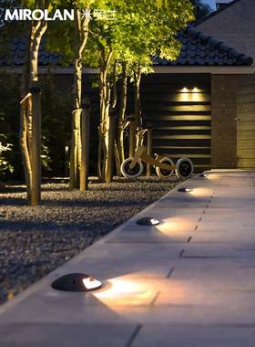 埋NNN灯入式嵌地灯庭院灯户外台阶灯踏步灯园花地脚灯侧发地光地