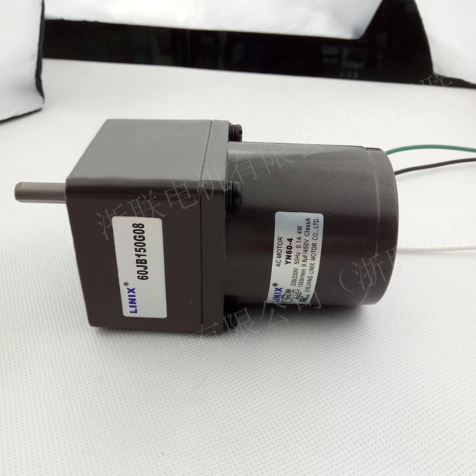 LNIX联宜小型单反相交流轮减速电机142正转马达YN6I0-110-4/60JB