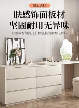 卡灰实梳木妆台室化妆柜其房JBU间主卧化妆镜卧化妆台小户型网红