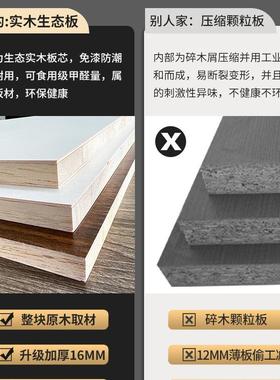 实木衣家柜用卧室新款小型简易衣柜户VKF出租房爆组装耐用款儿童