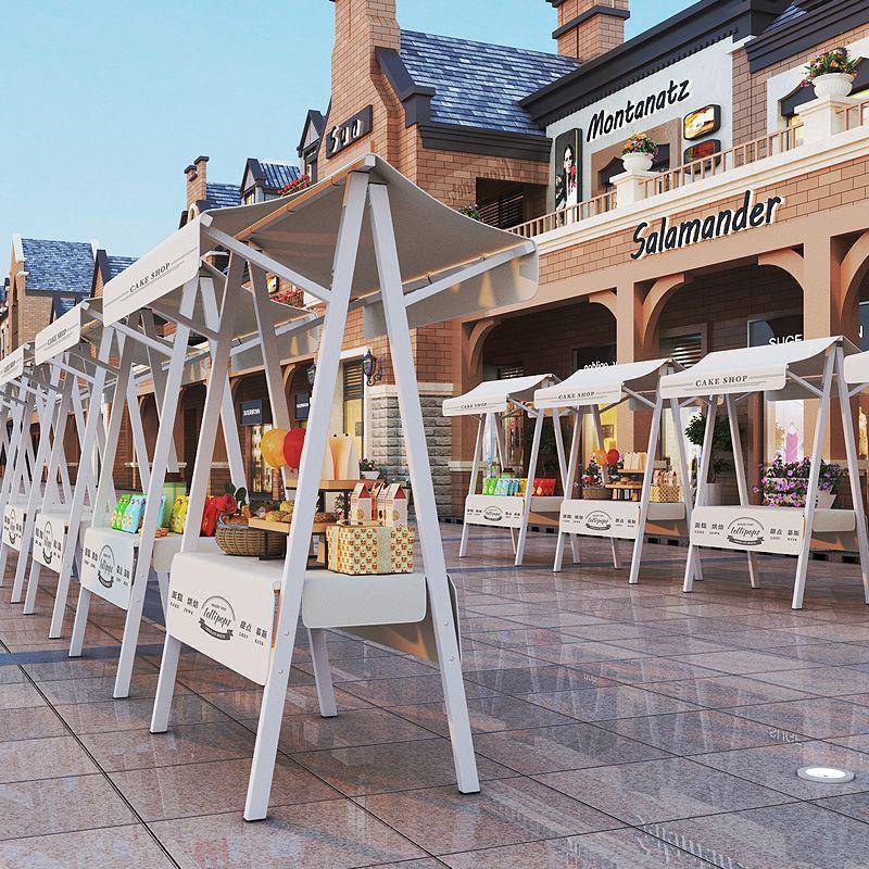 集网红摊位展示架促市集夜户MFK外摆市摊销地摊架子花车移动市可