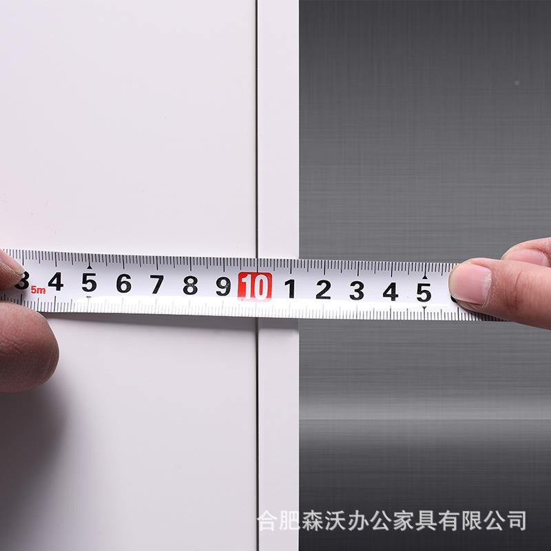 资边钢制办SW016公柜窄薄边移门矮柜料室通档案柜门凭证铁皮文件