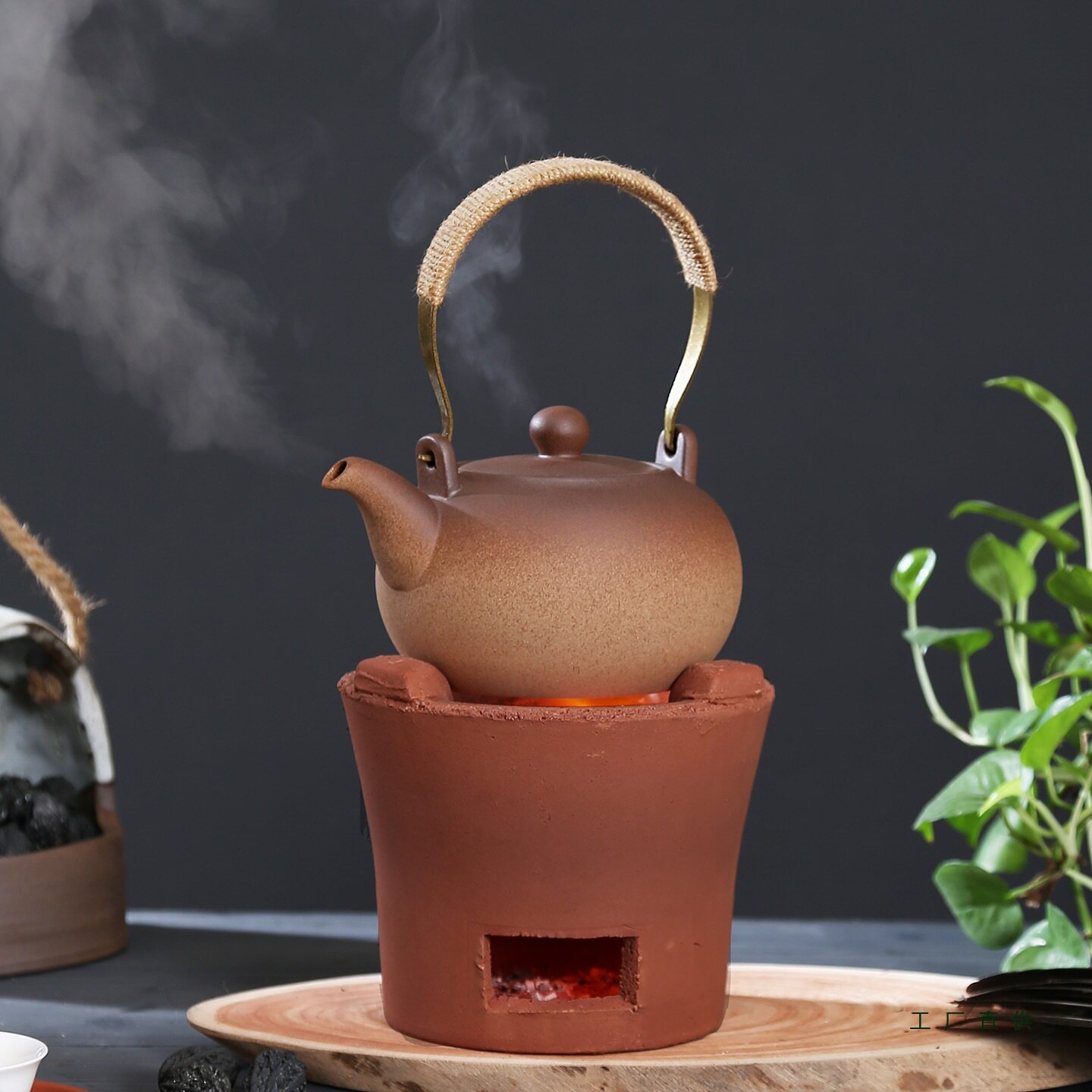 碳炉烧炭炉红泥炉小火炉围炉橄榄炭木炭功夫煮茶器家用烧水煮茶炉