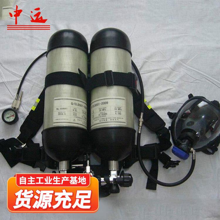 双呼瓶空气吸器家出售携气式617gc吸器双瓶正呼压式空厂气呼吸器