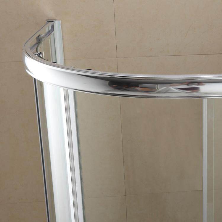 厂家直销太空铝简易IVN整淋浴房体1玻璃浴室洗澡间沐浴房底座带S6