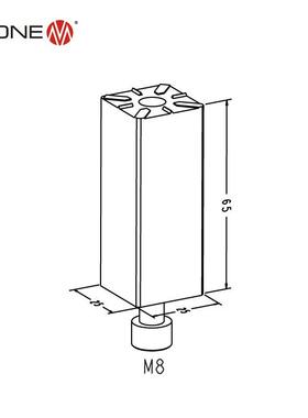 精钻2A-HADOE用于铜质或石墨电极5mmx25mm65mxmN直夹头