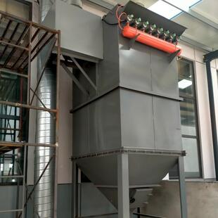 脉EZY冲布除尘器仓顶搅拌袋设站环保除尘设备筒高温高温除尘滤备