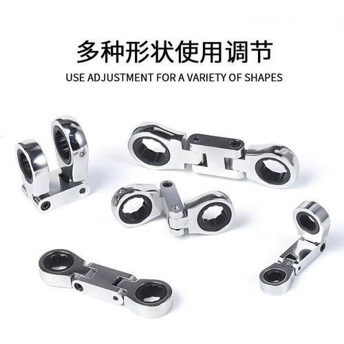 5p双s迷你摇头棘轮扳手迷你汽修HXL扳手c方便携带易于使用固坚耐