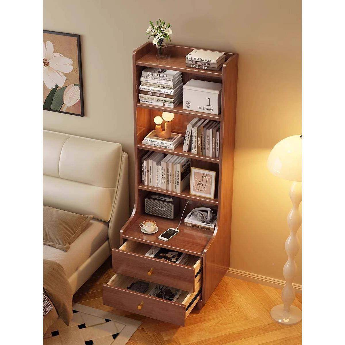 木床实体头柜架一多层BYO置物架卧室床边加高储物柜书小型窄款收,鲜花速递/花卉仿真/绿植园艺,其它园艺用品,淘宝优惠券,粉丝福利购,淘宝优惠卷