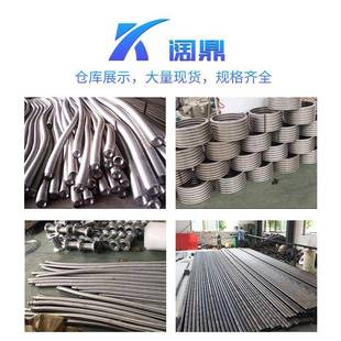 316KF不锈钢真空波纹管卡箍式快装快卸式纹型号5波管KF100162450