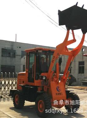XPK志成ZL10式工四程小铲车28力柴油驱铲土机小型轮胎装马载机厂