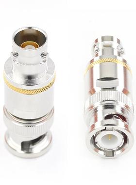 TRB三卡口接头BNCQ9公转母二BNC三同轴转TRB三卡母转同轴公射频测