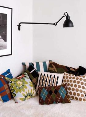 天床头体摇臂旋转壁灯现代约复古书房阅读亨LCU吊灯酒店展厅简墙