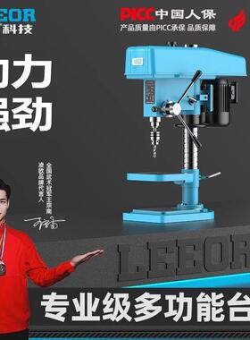 (NHS强劲家打式孔)多功能工业级台台钻钻铣床小型2用20V高精度一