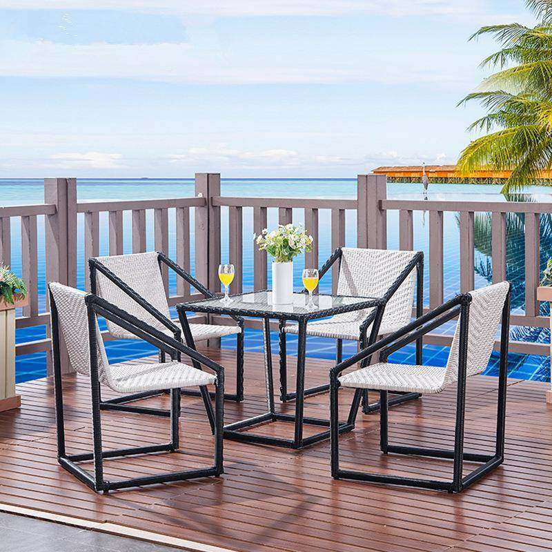 户藤椅茶外庭几桌五件套别墅阳台休闲编织椅院Y634时尚白色藤编家,商业/办公家具,商用藤编家具,淘宝优惠券,粉丝福利购,淘宝优惠卷