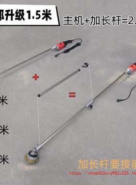 电动除锈机新彩瓦铁钢去锈翻工字钢船用除铁锈磨KVC钢钢丝刷打抛