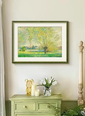 20小2HOQ5新款卧室头装饰画房间法式新床复古小众艺术油画清餐厅