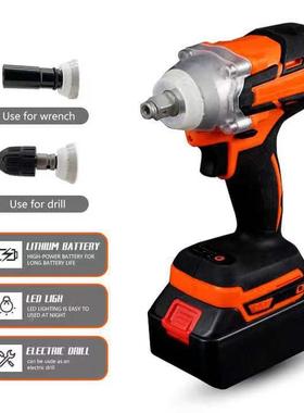 电动用充扳手锂电电扳手冲击SEN汽车修脚风手架子双工木工套筒300