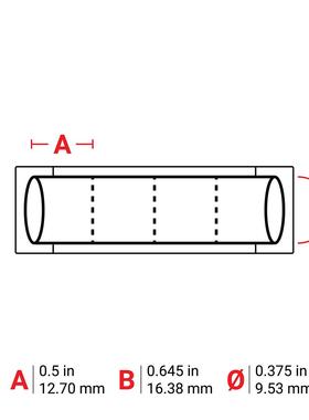2X-3H7聚5-2-WT-4/12.7x16.WGS38贝迪BRADY-热0缩套管烯烃