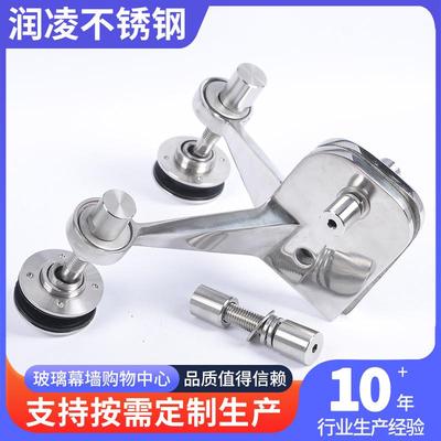 0不锈钢驳接爪250墙肋4驳爪不锈钢爪件幕配件玻3璃JBW爪规格齐全