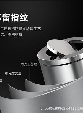 商用商不锈钢容垃圾桶大量翻场酒店擦手纸ali-7543盖垃圾桶