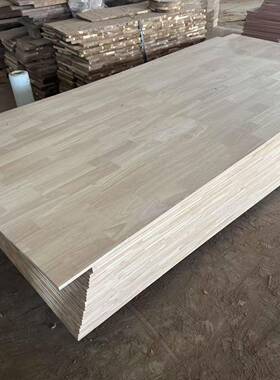 工厂板直销橡ROX胶接木指插拼接板接直拼板泰国UV免漆家具橱柜衣