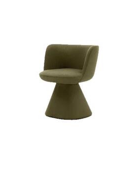 式意JKC极简家可旋转餐椅靠背手用现代简约设计师卧室化妆椅梳扶