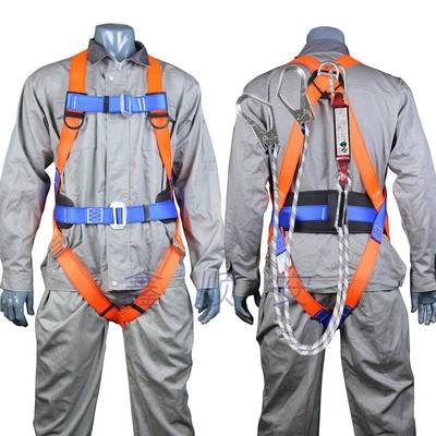 全身式安全带五高点式空MBH安全带建筑工防坠高落空地五点式安全