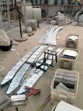 钢铝拖链拖链穿线钢制工程闭料尼塑全封不锈钢钢铝龙桥式GHQ金属