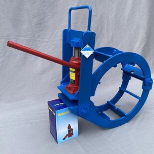 钳式顶丝管道对口器液压千斤顶管子对接准确对齐稳定固定