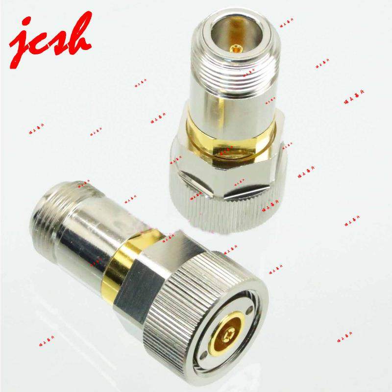 NSMA公头母头转APC7平头校准件网络分析仪射频RF接头适配器