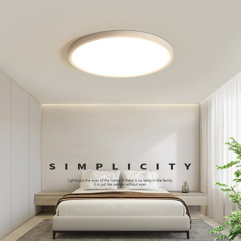 现代极简全光谱高显指防蓝光护眼超薄儿童房吸顶灯书房阳台玄关灯