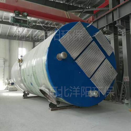 玻璃钢一体化提站升OAY泵地式提污水埋泵站市政农村雨水截留升泵