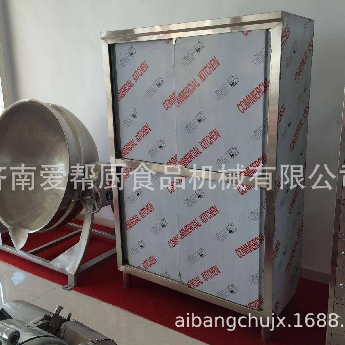食堂厨房设备门碗钢柜34不锈碗四柜厨房餐具柜碗柜0商1200*500用