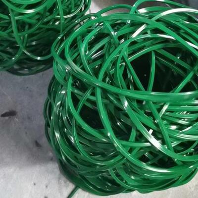 PVC送带绿导条梯形导输条无品牌/防跑偏条色色传送带耐磨白耐寒防