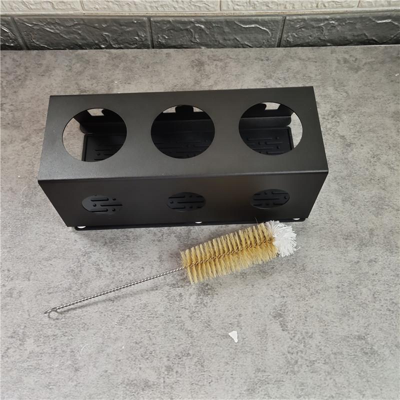 2不孔三孔款苏打沥水瓶水架锈钢soda瓶架跨913境新多功能家居