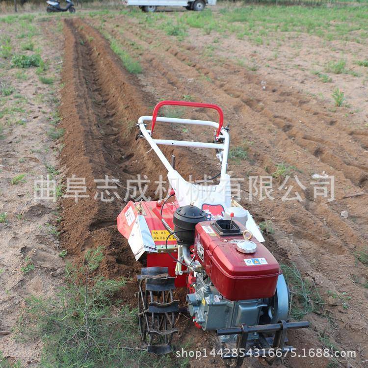新型汽油自走式微机柴耕油四驱厂微耕KBW机汽油四驱微耕机家
