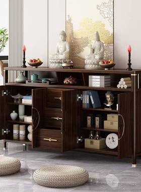 案台神桌台新中式桌客厅现代简约供中TOS堂香案佛桌火用桌香家柜