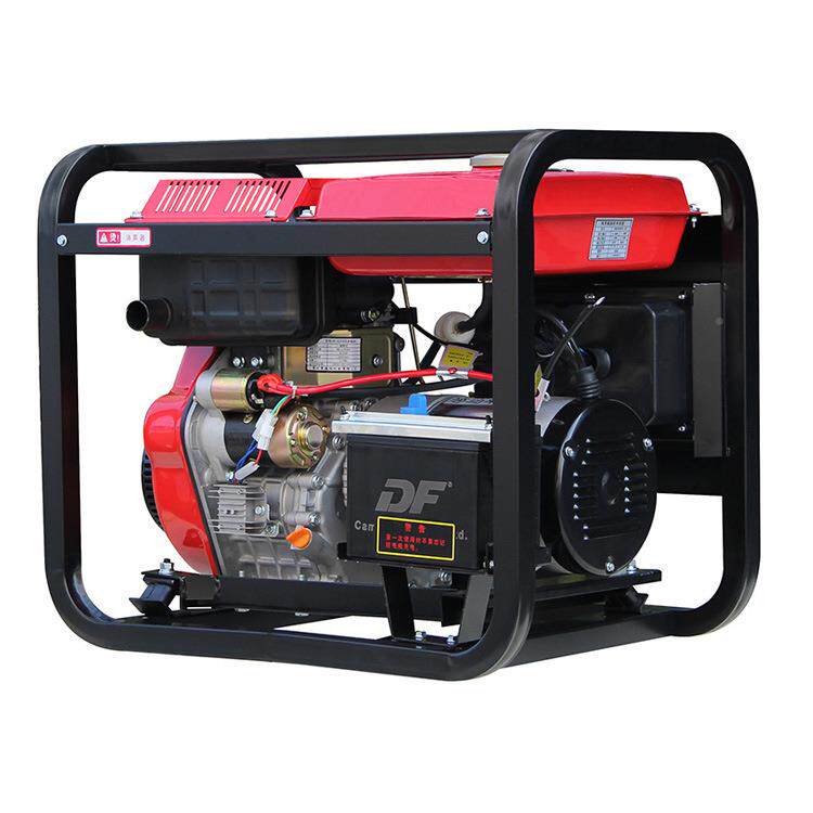 小型柴油发电机5KW5千瓦220380携单三移V动带轮子无品牌/便柴油V