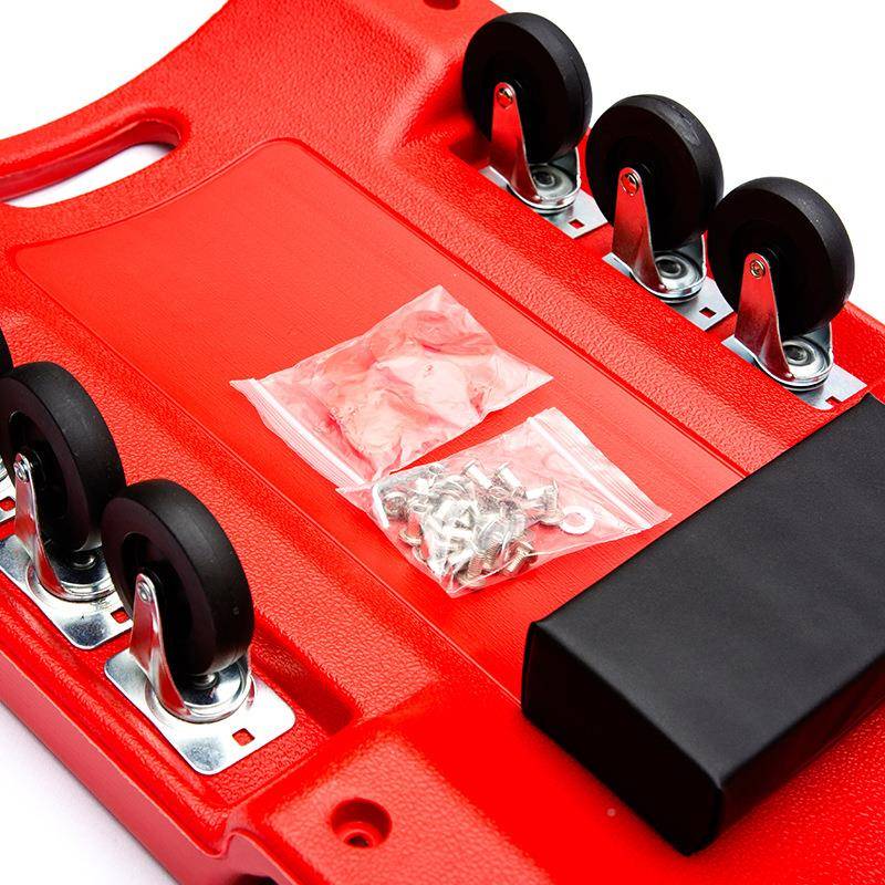 修VLX修车躺板40寸加厚汽车维向修躺汽板带万轮带灯车底盘维滑板