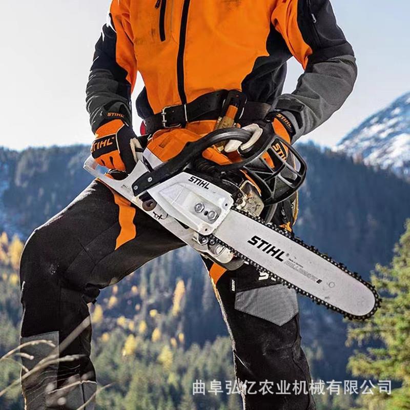 林砍伐手持MS-170/M汽森原进油锯砍柴伐木锯德国装口链条锯家用锯