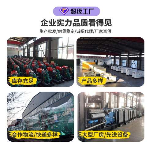 珀斯静柴箱式油发电机家用学校应急备金用BC-20GF电源低噪音发电