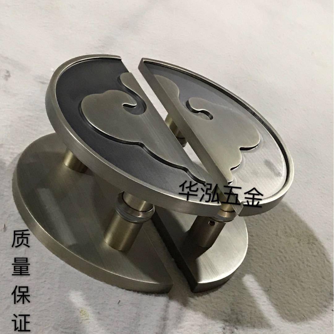 古铜仿木拉古大门手中式圆形拉手玻璃门拉手门RMD手半圆大门把拉