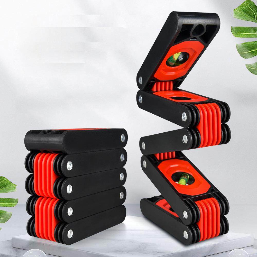 多能折叠平水尺高精准多角度建筑装修具拐角测量木工工水ZED功平